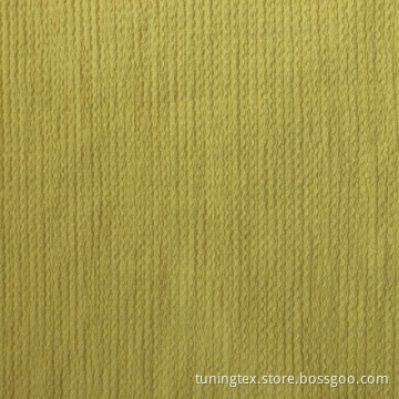 Polyester Dyed Knitted Crinkle Fabric
